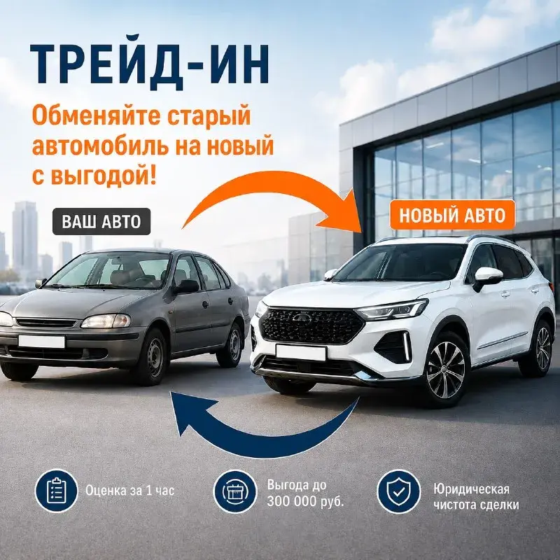 Трейд-ин с дополнительной выгодой